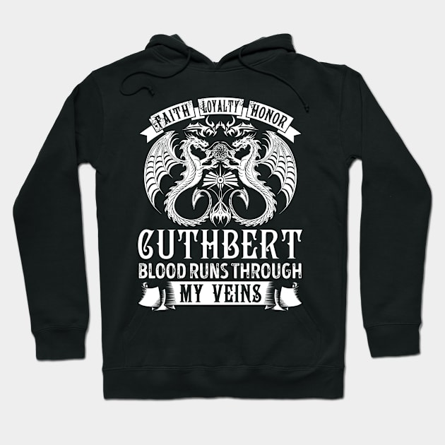 CUTHBERT Hoodie by T-shirt with flowers